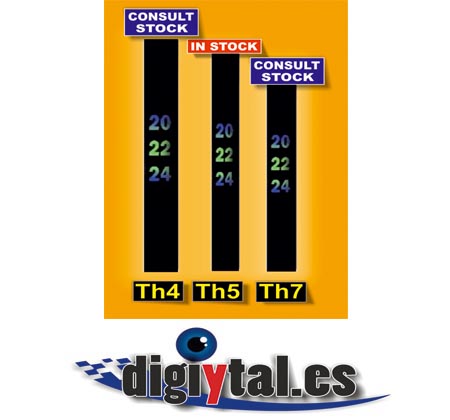 TERMOMETROS ADHESIVOS VERTICAL españa